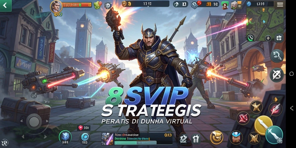 Tampilan gameplay 8SVIP yang mendalam dan strategis.