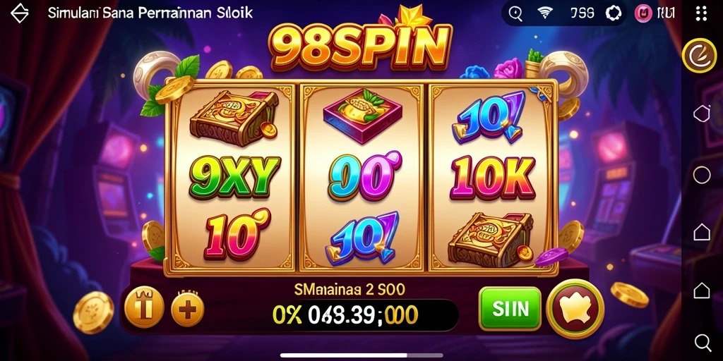 Tampilan gameplay seru dari 98SPIN yang memikat.