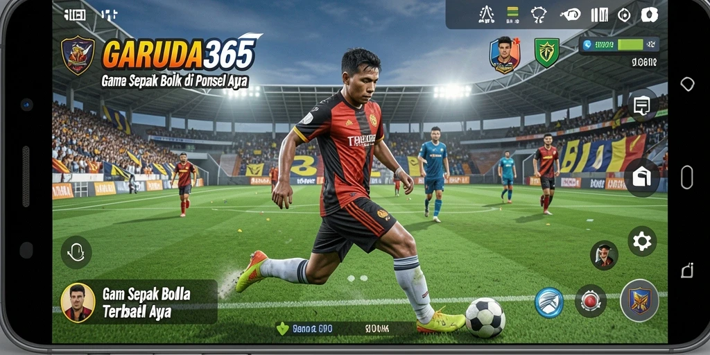 Tampilan gameplay GARUDA365 yang mendebarkan saat pertandingan berlangsung.