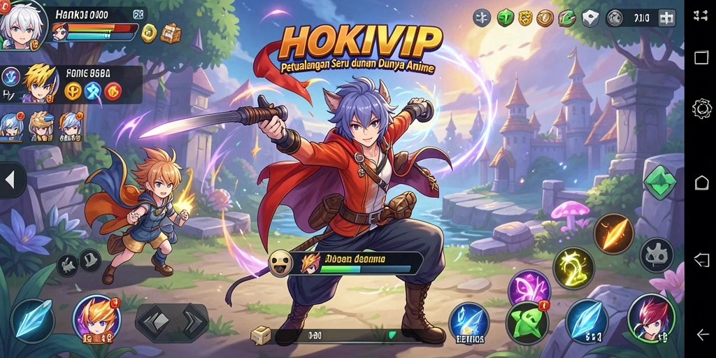 Tangkapan layar gameplay HOKIVIP yang menarik dan penuh aksi.