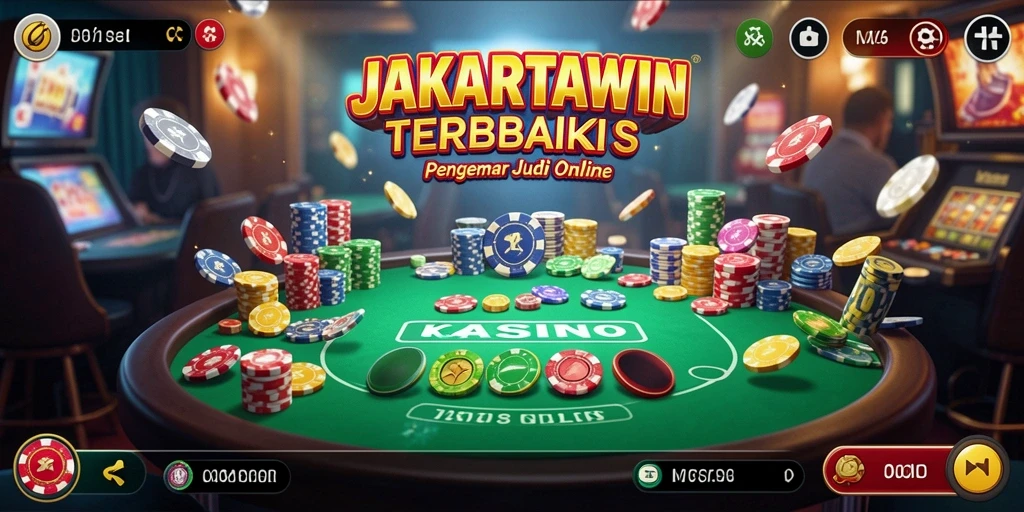 Tampilan menegangkan dari gameplay Kasino di JAKARTAWIN.