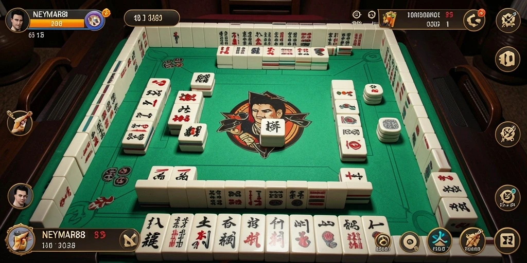 Tampilan screenshot gameplay <strong>NEYMAR88</strong> yang menampilkan aksi seru bermain Mahjong.