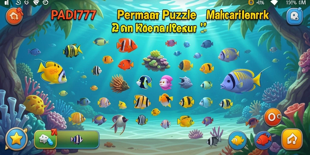 Gameplay menarik PADI777 dengan tantangan Puzzle yang seru.