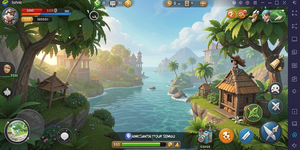 Gameplay S80 menampilkan karakter lucu dalam misi yang seru dan penuh tantangan.