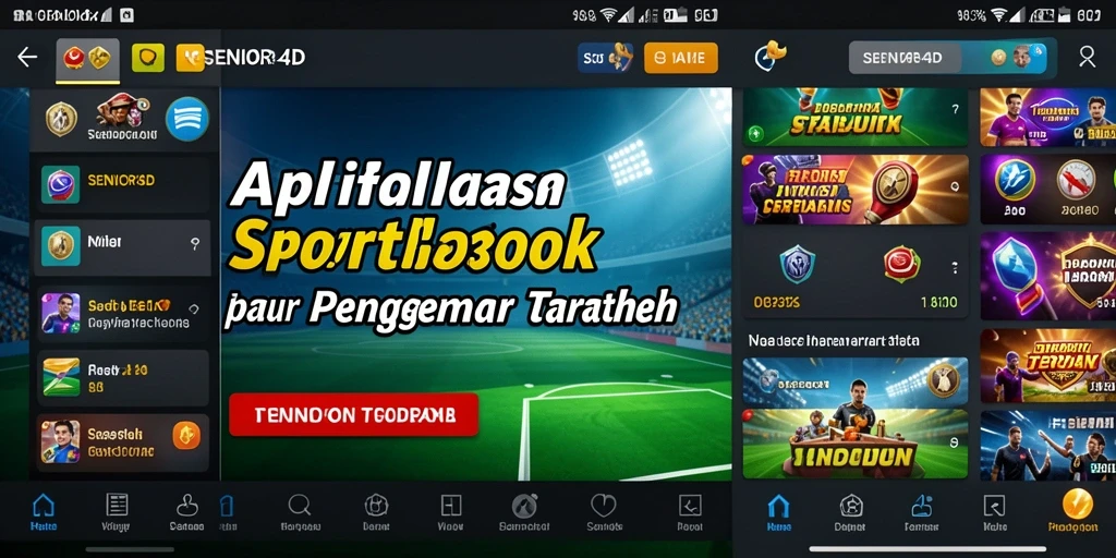 Tampilkan gameplay menarik dari SENIOR4D dalam taruhan olahraga.